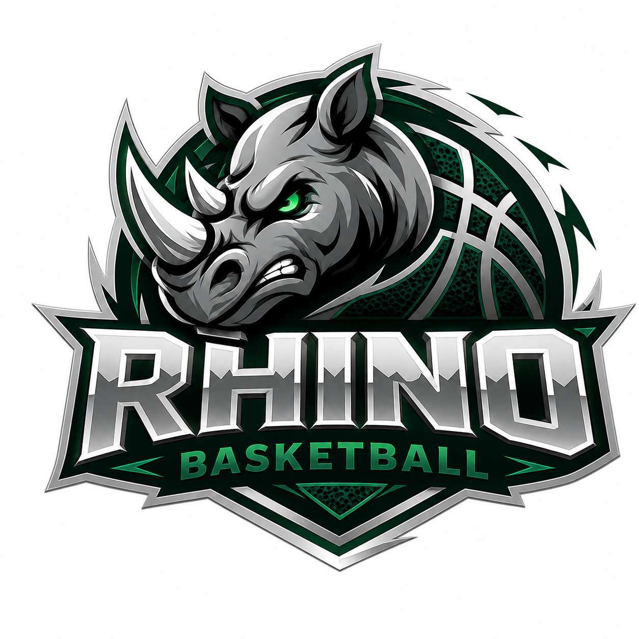 Rhino Basketball Academy logo